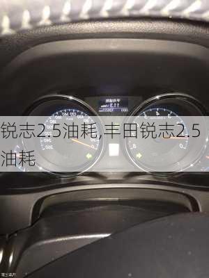 锐志2.5油耗,丰田锐志2.5油耗