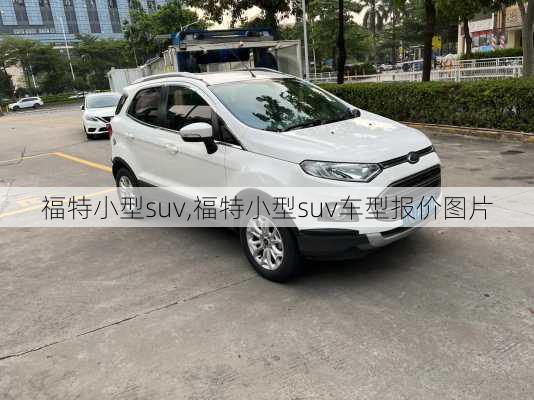 福特小型suv,福特小型suv车型报价图片