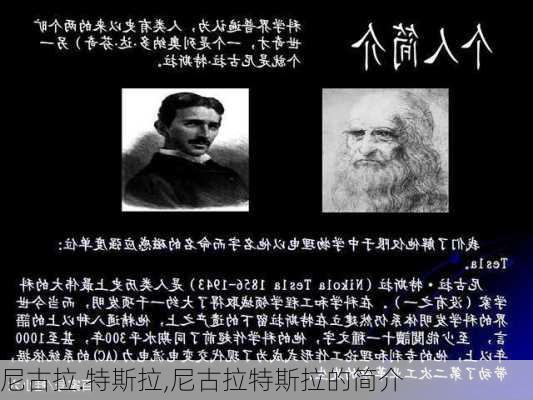 尼古拉.特斯拉,尼古拉特斯拉的简介