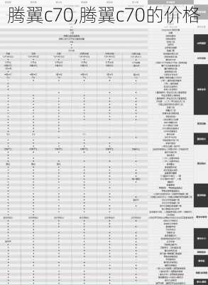 腾翼c70,腾翼c70的价格