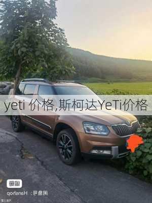 yeti 价格,斯柯达YeTi价格