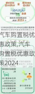 汽车购置税优惠政策,汽车购置税优惠政策2024