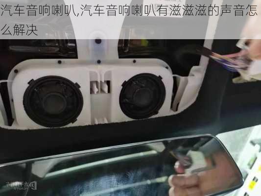 汽车音响喇叭,汽车音响喇叭有滋滋滋的声音怎么解决