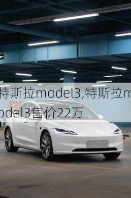 特斯拉model3,特斯拉model3售价22万