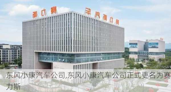 东风小康汽车公司,东风小康汽车公司正式更名为赛力斯