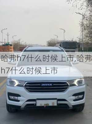 哈弗h7什么时候上市,哈弗h7什么时候上市