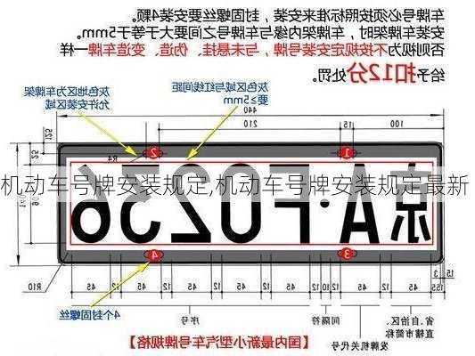 机动车号牌安装规定,机动车号牌安装规定最新