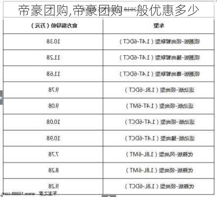 帝豪团购,帝豪团购一般优惠多少