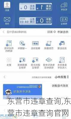 东营市违章查询,东营市违章查询官网