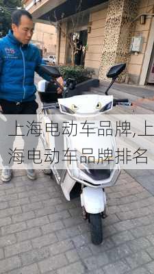 上海电动车品牌,上海电动车品牌排名