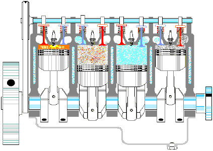 发动机原理,发动机原理动态图