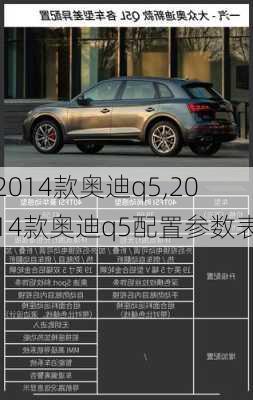 2014款奥迪q5,2014款奥迪q5配置参数表