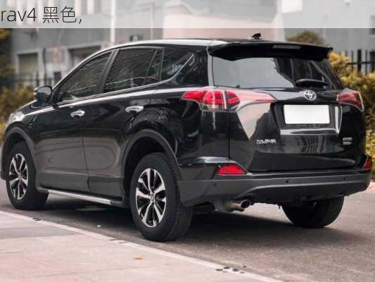 rav4 黑色,