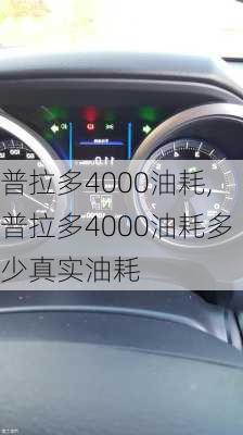 普拉多4000油耗,普拉多4000油耗多少真实油耗