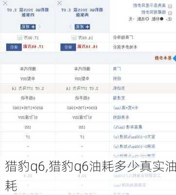 猎豹q6,猎豹q6油耗多少真实油耗
