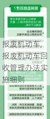 报废机动车,报废机动车回收管理办法实施细则