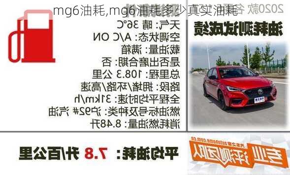 mg6油耗,mg6油耗多少真实油耗