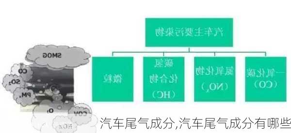 汽车尾气成分,汽车尾气成分有哪些