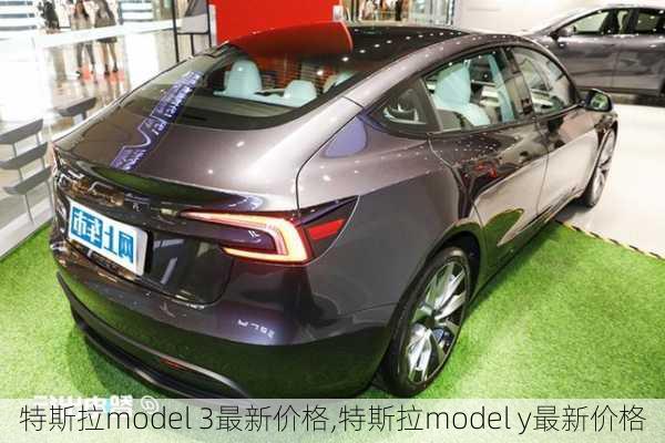 特斯拉model 3最新价格,特斯拉model y最新价格