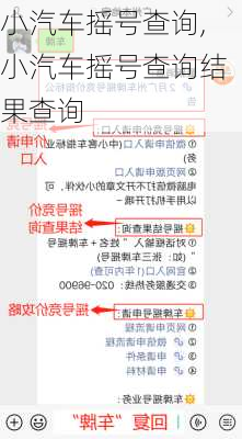 小汽车摇号查询,小汽车摇号查询结果查询