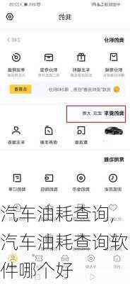 汽车油耗查询,汽车油耗查询软件哪个好