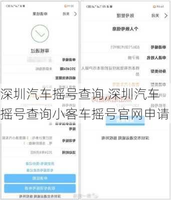 深圳汽车摇号查询,深圳汽车摇号查询小客车摇号官网申请
