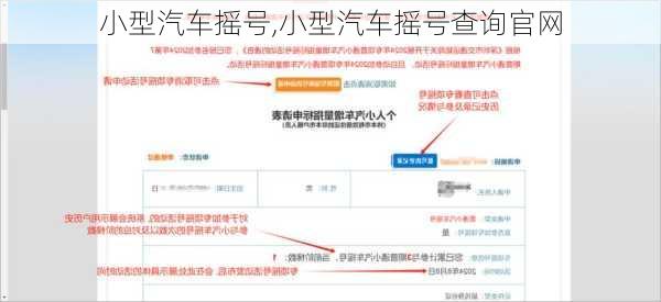 小型汽车摇号,小型汽车摇号查询官网