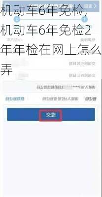 机动车6年免检,机动车6年免检2年年检在网上怎么弄