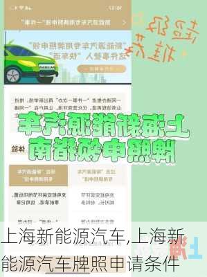 上海新能源汽车,上海新能源汽车牌照申请条件