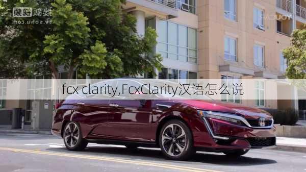 fcx clarity,FcxClarity汉语怎么说