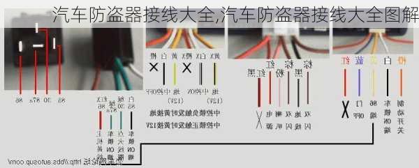 汽车防盗器接线大全,汽车防盗器接线大全图解