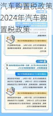 汽车购置税政策,2024年汽车购置税政策