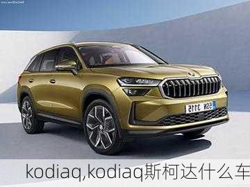 kodiaq,kodiaq斯柯达什么车