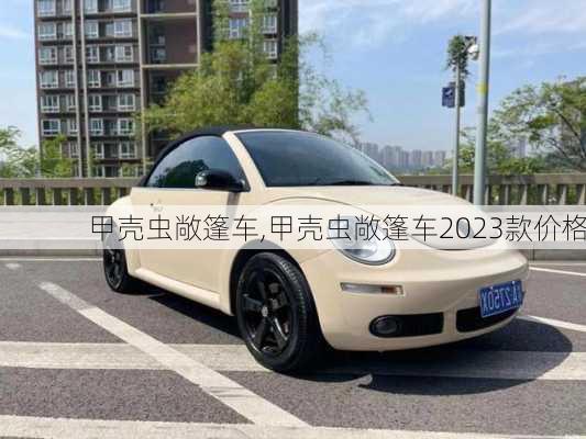 甲壳虫敞篷车,甲壳虫敞篷车2023款价格