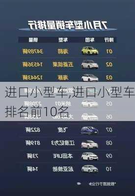 进口小型车,进口小型车排名前10名