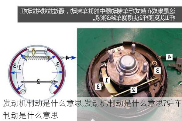 发动机制动是什么意思,发动机制动是什么意思?驻车制动是什么意思