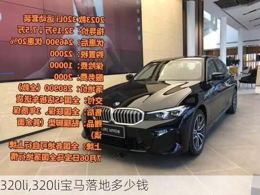 320li,320li宝马落地多少钱